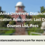 Anna University Distance Education