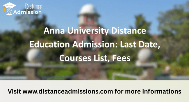 Anna University Distance Education