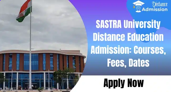SASTRA University Distance Education