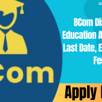BCom Distance Education