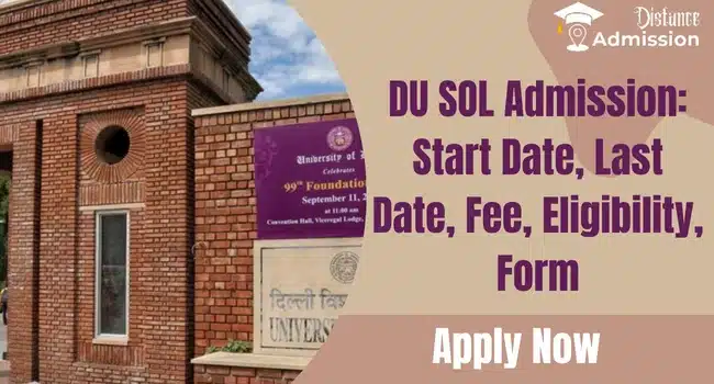 DU SOL Admission
