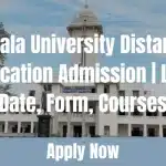 Kerala University Distance Education Admission