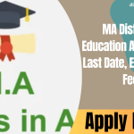 MA Distance Education
