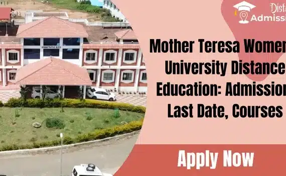 Mother Teresa Womens University Distance Education