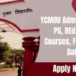 YCMOU Admission