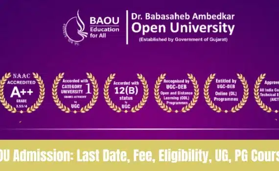 BAOU Admission
