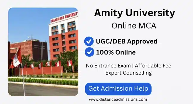Amity University Online MCA
