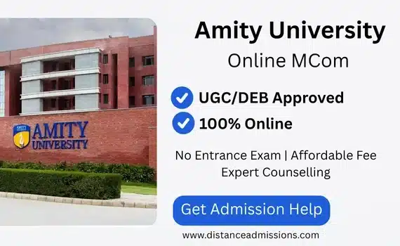 Amity Online MCom