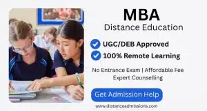 MBA Distance Education Admission 2025: Last Date, Fee and Specializations