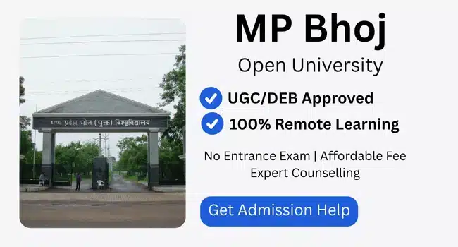 MP Bhoj Open University Admission