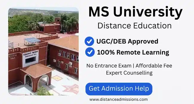 MS University Distance Education