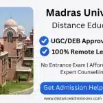 Madras University Distance Education