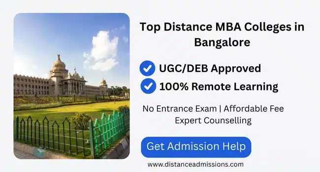 Distance MBA Colleges in Bangalore