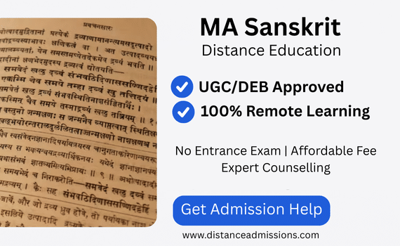MA Sanskrit Distance Education