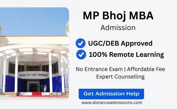 MP Bhoj Open University MBA