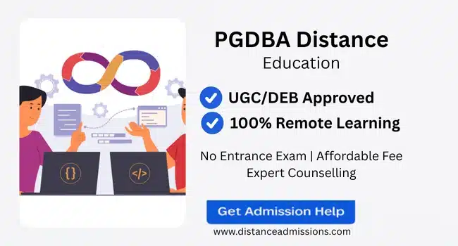 PGDBA Distance Education