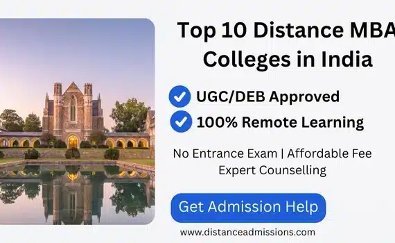 Top 10 Distance MBA Colleges in India