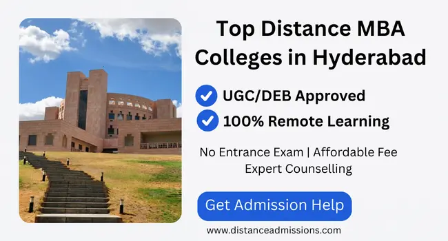 Top Distance MBA Colleges in Hyderabad